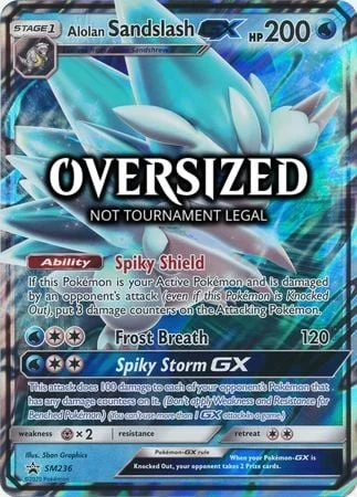 Alolan Sandslash GX — SM Black Star Promos