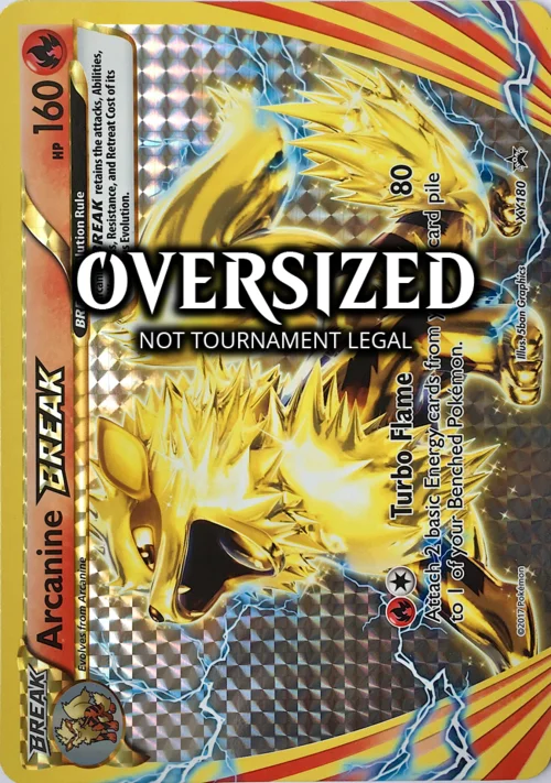 Arcanine BREAK — XY Black Star Promos