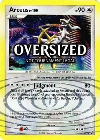 Arceus Lv.100 — DP Black Star Promos