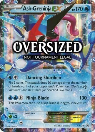 Ash-Greninja EX — XY Black Star Promos