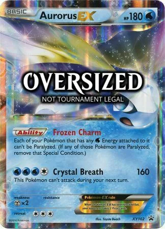 Aurorus EX — XY Black Star Promos