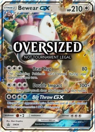 Bewear GX — SM Black Star Promos