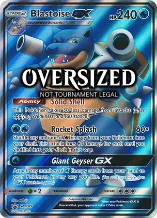 Blastoise GX — SM Black Star Promos