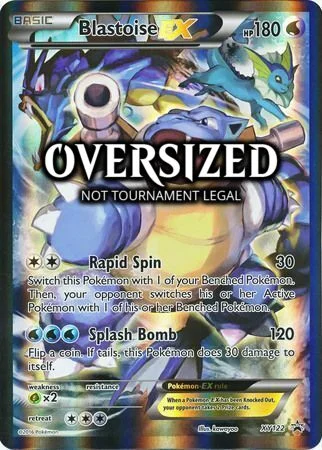 Blastoise EX — XY Black Star Promos