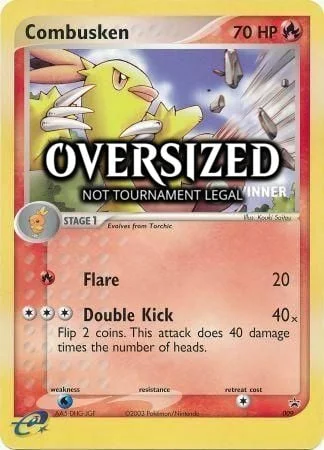 Combusken — Nintendo Black Star Promos