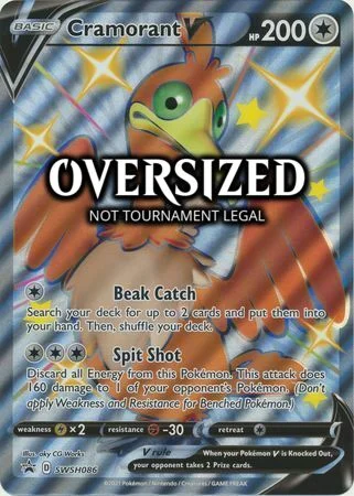 Cramorant V — SWSH Black Star Promos