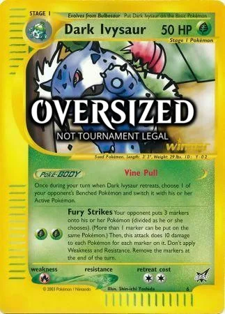 Dark Ivysaur — Wizards Black Star Promos