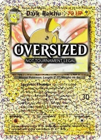 Dark Raichu — Legendary Collection