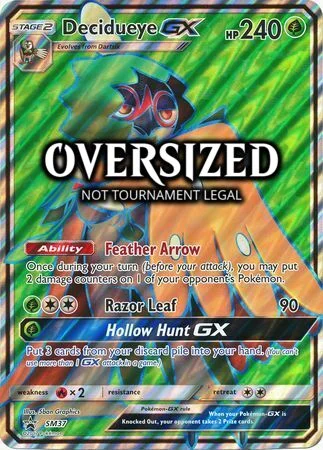 Decidueye GX — SM Black Star Promos