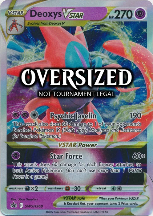 Deoxys VSTAR — SWSH Black Star Promos