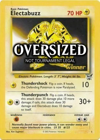Electabuzz — Wizards Black Star Promos