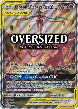 Espeon & Deoxys GX — SM Black Star Promos