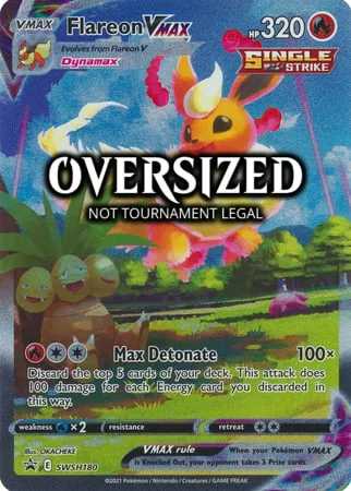 Flareon VMAX — SWSH Black Star Promos
