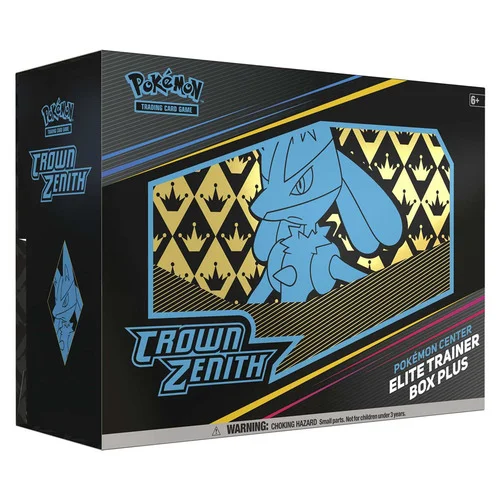 Crown Zenith Pokémon Center Elite Trainer Box Plus — Crown Zenith