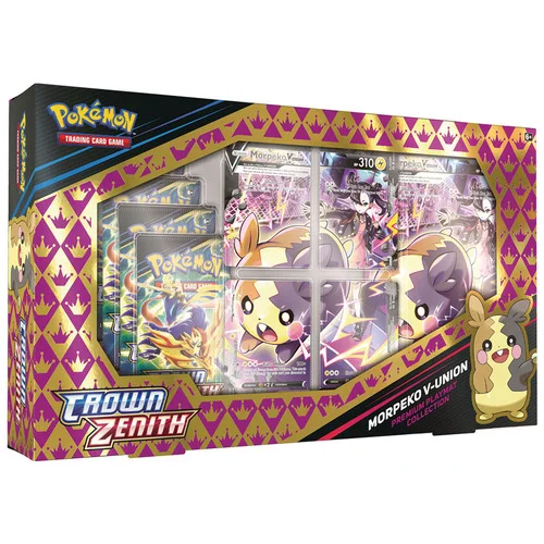 Crown Zenith: Morpeko V-UNION Premium Playmat Collection — Crown Zenith