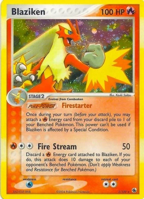Blaziken — EX Battle Stadium