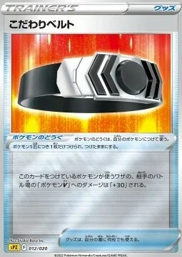 Choice Belt — VSTAR & VMAX High Class Deck Zeraora