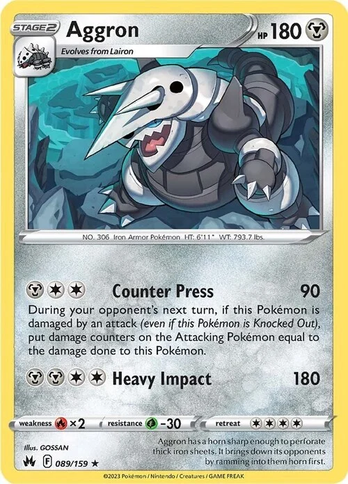 Aggron — Crown Zenith