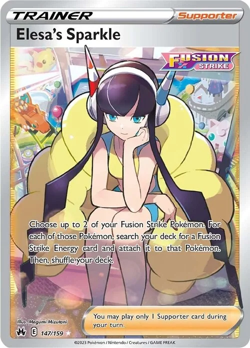 Elesa's Sparkle — Crown Zenith