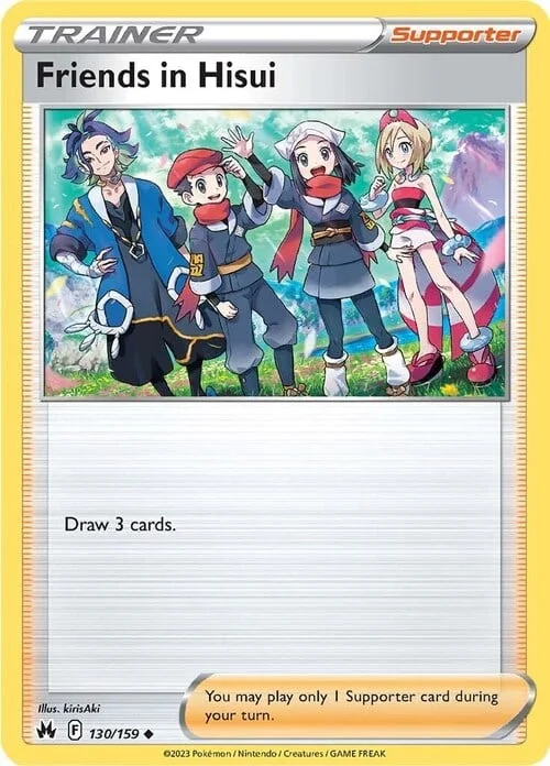 Friends in Hisui — Crown Zenith