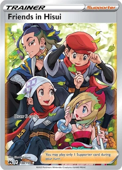 Friends in Hisui — Crown Zenith
