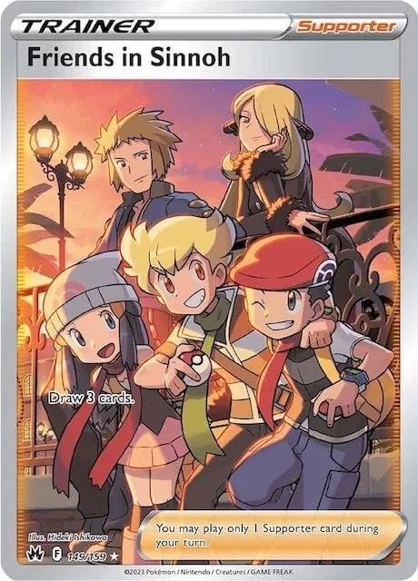 Friends in Sinnoh — Crown Zenith
