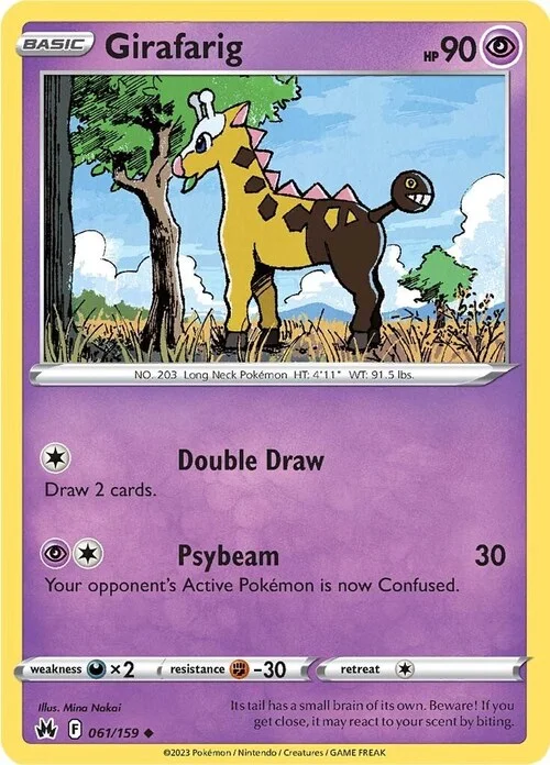 Girafarig — Crown Zenith