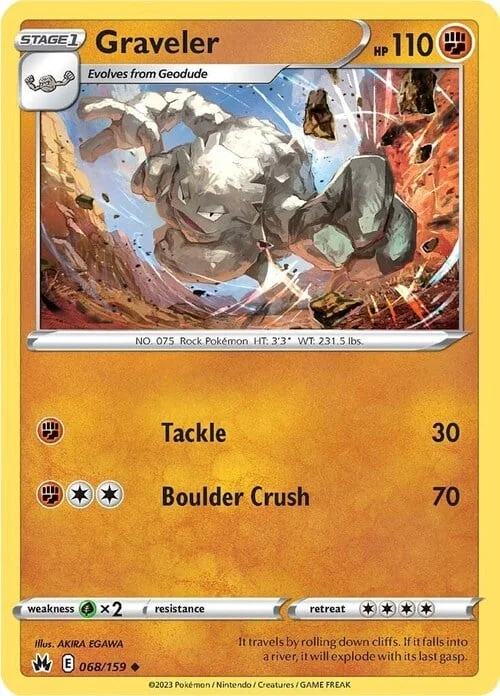 Graveler — Crown Zenith