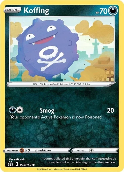 Koffing — Crown Zenith