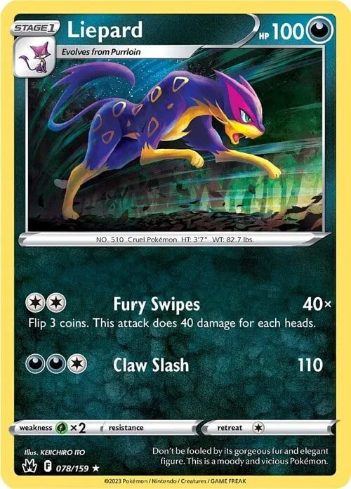 Liepard — Crown Zenith