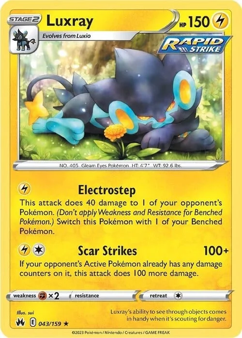 Luxray — Crown Zenith