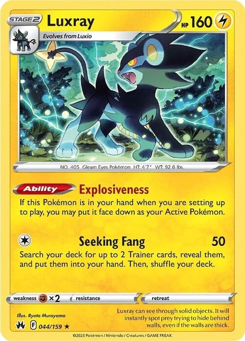 Luxray — Crown Zenith