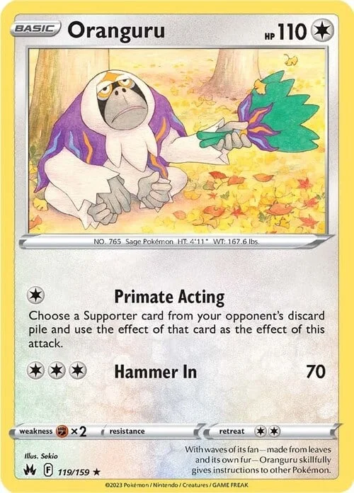 Oranguru — Crown Zenith