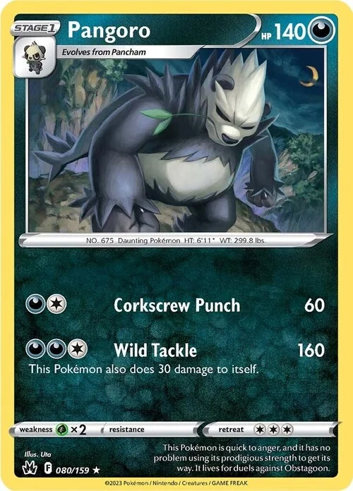 Pangoro — Crown Zenith