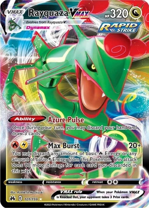 Rayquaza VMAX — Crown Zenith