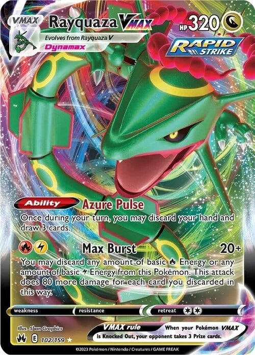 Rayquaza VMAX — Crown Zenith