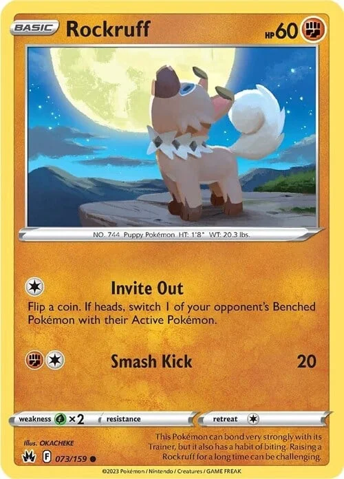 Rockruff — Crown Zenith