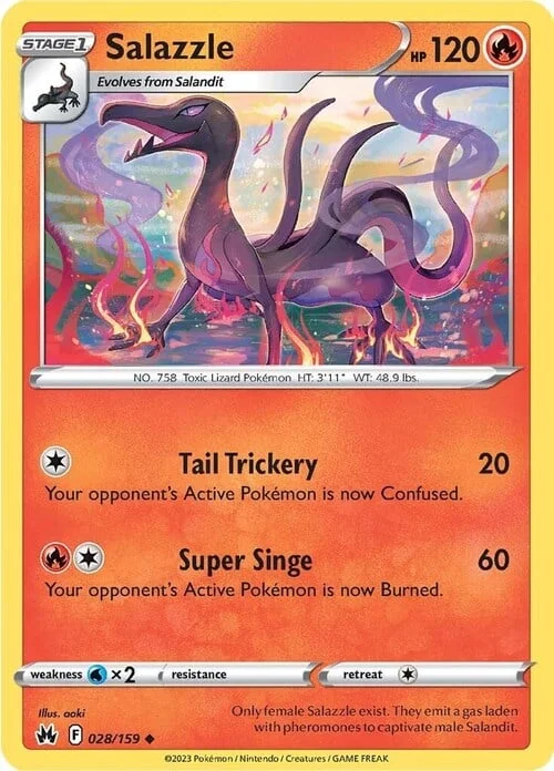 Salazzle — Crown Zenith