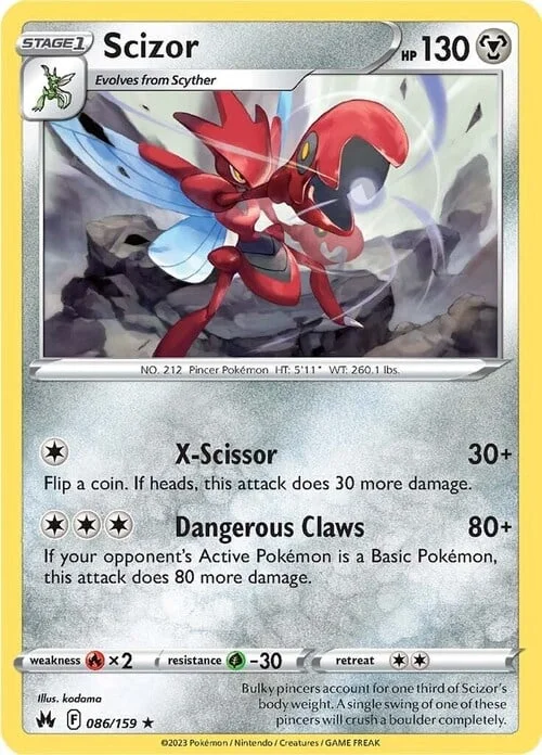 Scizor — Crown Zenith