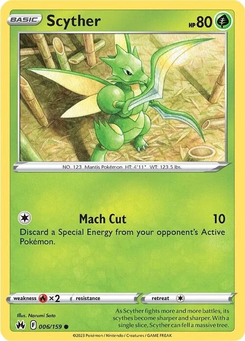 Scyther — Crown Zenith