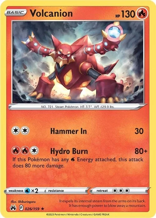 Volcanion — Crown Zenith