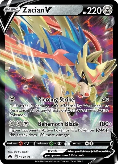 Zacian V — Crown Zenith