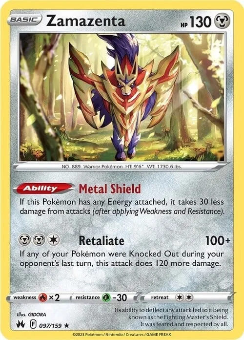 Zamazenta — Crown Zenith