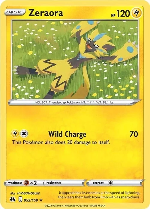 Zeraora — Crown Zenith