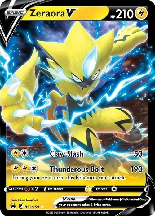 Zeraora V — Crown Zenith