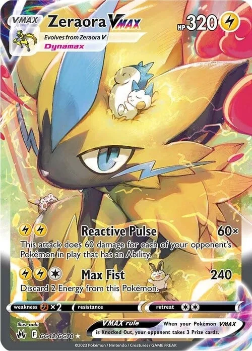 Zeraora VMAX — Crown Zenith