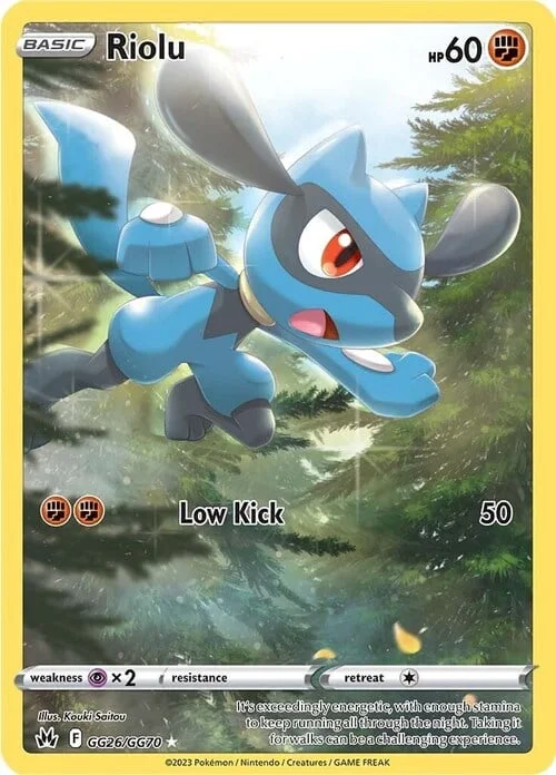 Riolu — Crown Zenith