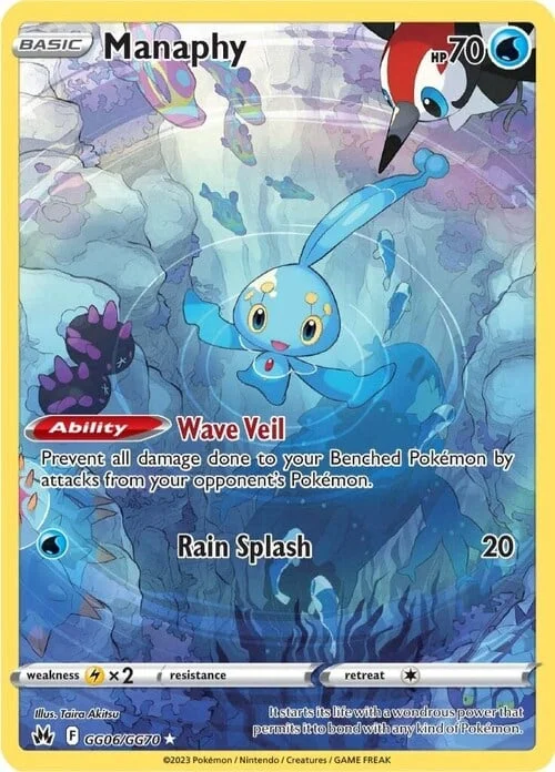 Manaphy — Crown Zenith