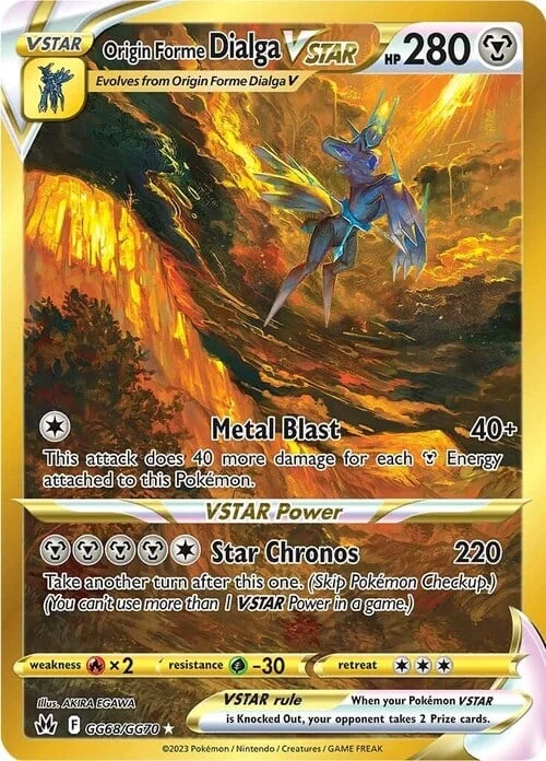 Origin Forme Dialga VSTAR — Crown Zenith