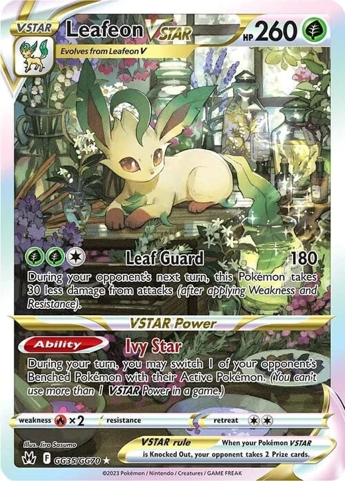 Leafeon VSTAR — Crown Zenith